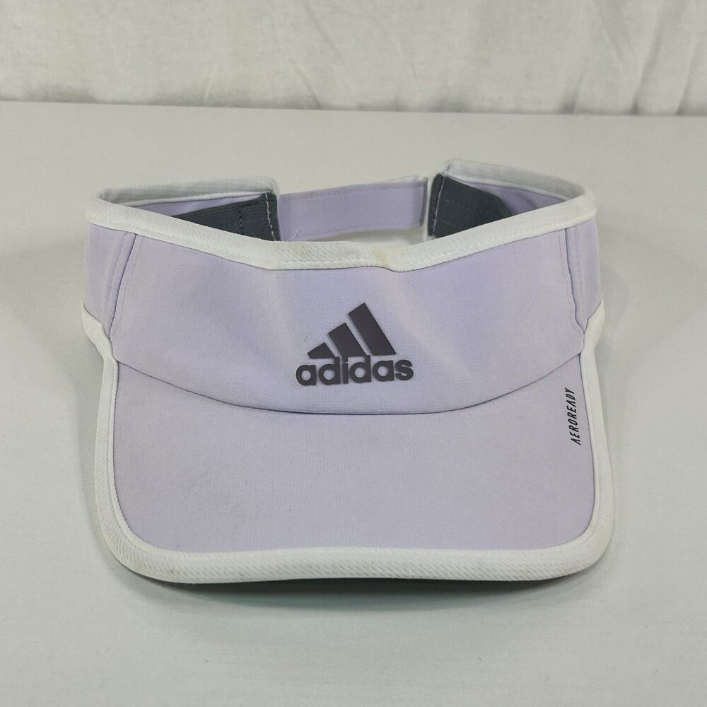 ADIDAS AeroReady Superlite Womens Reflective Adjustable Visor Purple